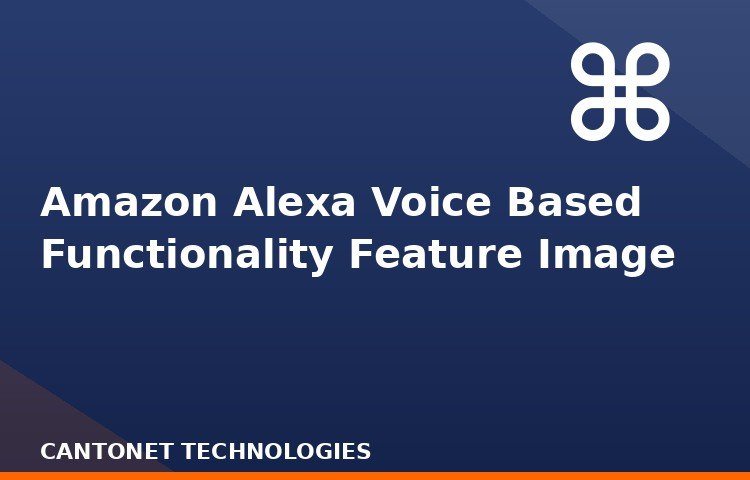 Amazon Alexa Voice Based Functionality Feature Image