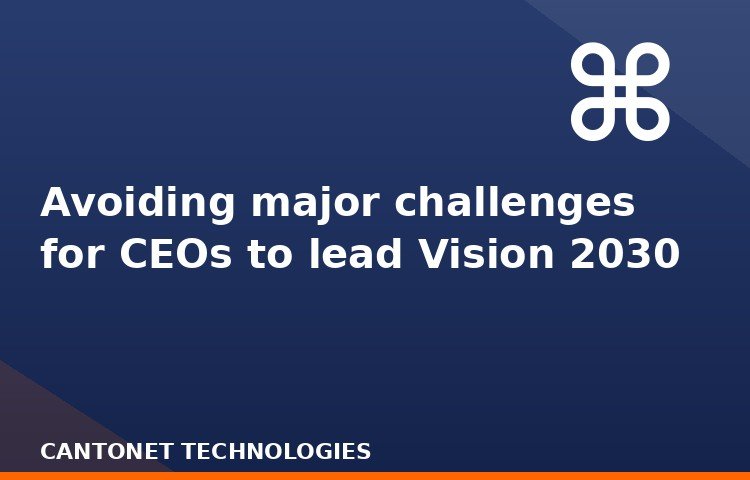 Avoiding major challenges for CEOs to lead Vision 2030