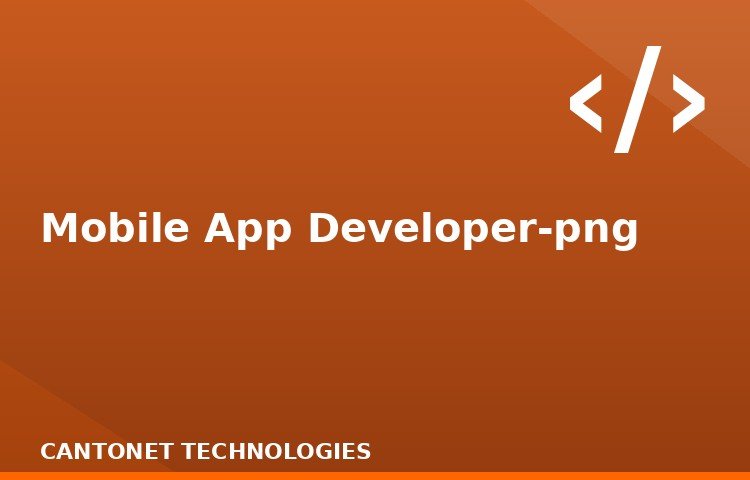 Mobile App Developer-png